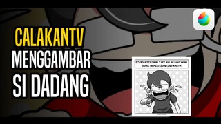 Ngegambar Si Dadang dari Komik Dulur