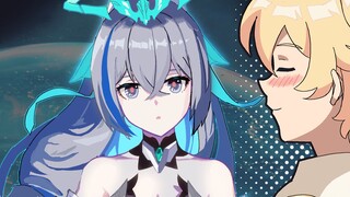 [ Honkai Impact 3x Genshin Impact ] Bronya: I'll let you touch me ( ᗜ ˰ ᗜ )