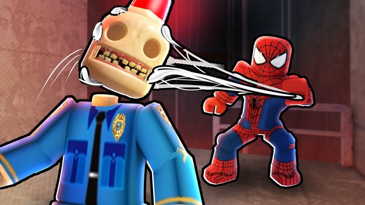 SPIDERMAN vs. SIREN COP... (Roblox)