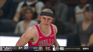 NBA2K22 FULL GAME HIGHLIGHTS NUGGETS VS BULLS I NBA Regular Season I FI December 5, 2021