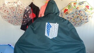 Attack on Titan same style raincoat