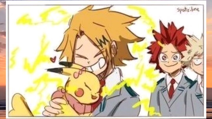 Kaminari-kun more like female Pikachu than male Pikachu 😍