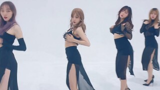 Dampak visual❤Godaan hitam murni❤Upacara kedewasaan izone versi 4 orang dari tarian sandal celah hak