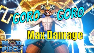 Goro Goro Nomi (Rumble Rumble ) Max Sát Thương Trong Blox Piece Mạnh Đến Cỡ Nào ???