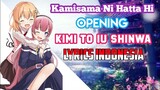 『Yanagi nagi』【Kimi To Iu Shinwa】Kamisama Ni Natta Hi Lyrics Terjemahan Indonesia