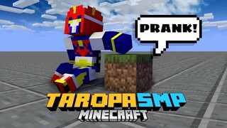 TaropaSMP #25 - Ginawang ilog base PRANK (LAGOT) | Filipino Minecraft