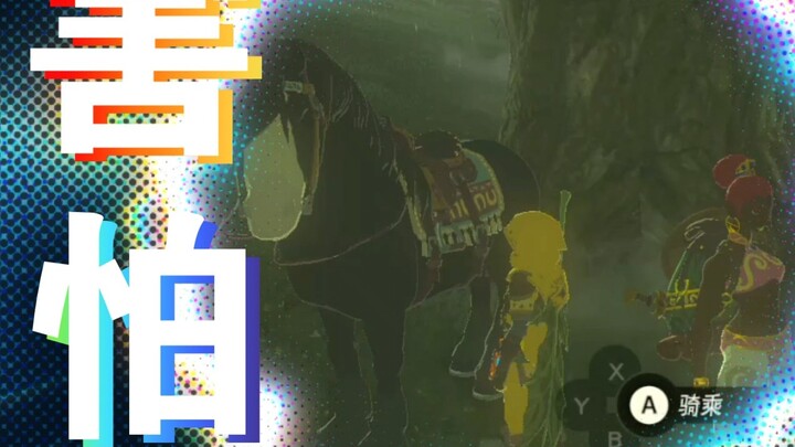 [The Legend of Zelda] Display Of Horse Hit By Lightning