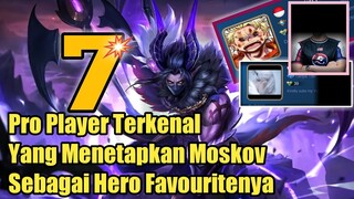 No 6 & 7 fansnya sering ribut. 7 Pro Player Terkenal Yang Menetapkan Moskov Sebagai Favouritenya