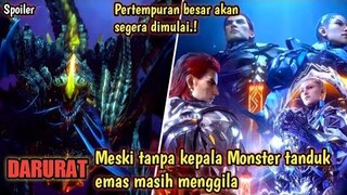 Meski Tanpa Kepala Monster Tanduk Emas Masih Menggila ‼😱Hong & Lei Shen Turun Tangan SWALLOWED STAR