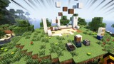 Minecraft: Karya dewa agung 5 tahun yang lalu, pondok batu merah yang sepenuhnya otomatis, apakah game ini disebut kekanak-kanakan?