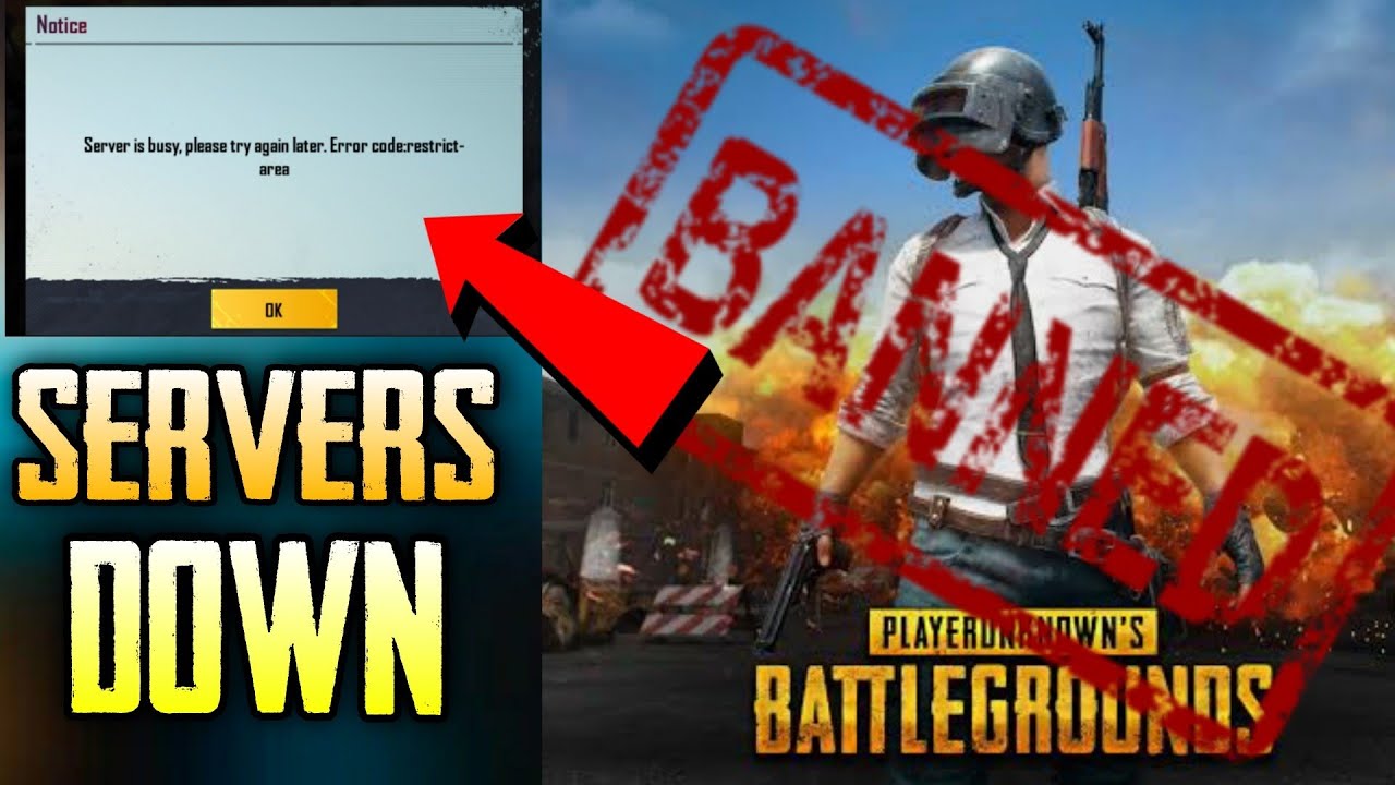 Pubg Mobile Servers Down Permanently Banned Because Of Fau G Release Bilibili