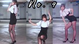 NO. 9(T-ara), dance cover in a parking lot