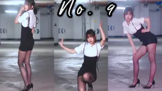 NO. 9(T-ara), dance cover in a parking lot