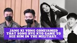 Song Hye Kyo visited Jang Ki Yong to see him in the military.