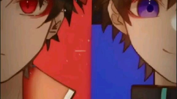 BoBoiBoy halilintar dan BoBoiBoy Taufan ganteng banget😖💕💕