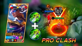 BRUNO PRO CLASH POSITIONING | BRUNO BEST BUILD S22 - MASTER BODAK MLBB