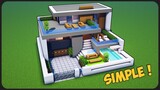Cara Membuat Rumah Modern Sultan 3 Lantai ! || Minecraft Modern Pt.79