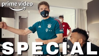 FC BAYERN: BEHIND THE LEGEND - Thomas Müller eskaliert bei Massage | Offizieller Clip | Prime Video