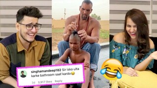 Great Khali's Instagram is The Funniest - Try Not To Laugh Challenge vs My Sister