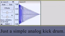 Smart way to make kick drum sound #drums #music #techno #bubblegumdance #bubblegumedm