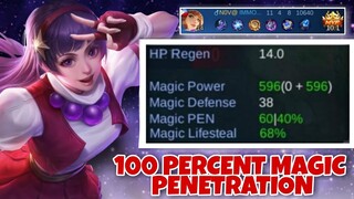 100% PERCENT PENETRATION GUINEVERE FULL GAMEPLAY | NEW GUINEVERE BUILD | GUINEVERE MOBILE LEGENDS