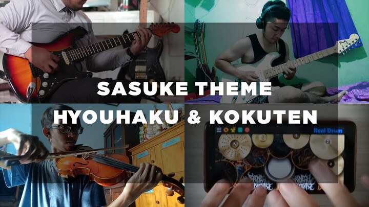 Sasuke Theme - Hyouhaku & Kokuten (Cover By Defly Harfrian Ft Danis Putra, Shodiq Lesmana, & Alfian)