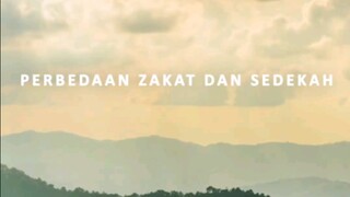 Perbedaan Zakat Dan Sedekah