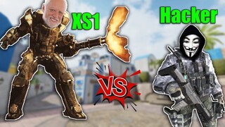 Call of Duty Mobile |Kèo Căng XS1 vs 2 HACKER Sử Dụng Haki Bá Vương Xuyên Tường