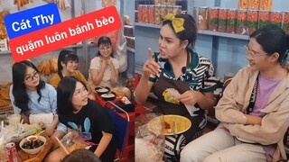 DIVA Cát Thy quặm luôn bánh bèo lúc 12h đêm - Ẩm thực Cha Rồng bánh tráng trộn