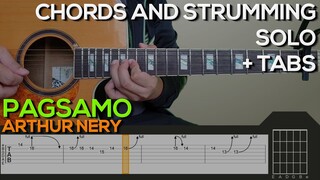 Arthur Nery - Pagsamo Guitar Tutorial [SOLO, CHORDS AND STRUMMING + TABS]