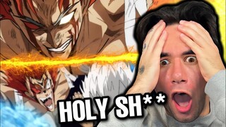 GAROU VS GENOS 🔥 ONE PUNCH MAN - 2x10 and 2x11 (REACTION)