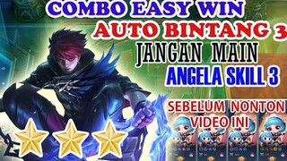 COMBO TERKUAT 2023 ANGELA SKILL 3 TERLALU GILA, SEGERA COBAIN SEBELUM KENA BAN