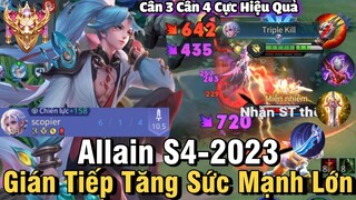 Allain S4-2023 Liên Quân Mobile | Cách Chơi, Lên Đồ, Phù Hiệu, Bảng Ngọc Cho Allain S4 2023 Đi Top