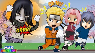 ⚠️OROCHIMARU 🆚 NARUTO, SAKURA E SASUKE🎌 (A PARODY OF NARUTO) | NARUTO MEME✌️ | FUGINDO DO OROCHIMARU