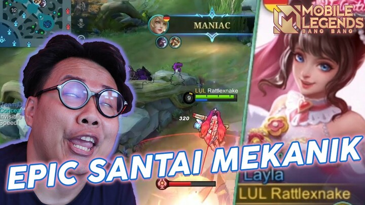 SMURFING DI EPIC EMANG ENAK BANGET - MOBILE LEGENDS HIGHLIGHTS INDONESIA