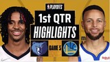 Golden State Warriors vs Memphis Grizzlies game 5: 1st Qtr Highlights | May 11 | NBA 2022 Playoffs