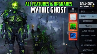 Mythic Ghost All Upgrades & Features CODM - Color Palettes, Loot box Cod Mobile
