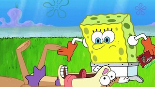 Sandy menantang rekor kematian dunia, tapi Spongebob menyelamatkannya dengan pai daging!