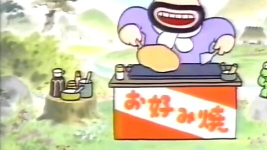 [Japanese old-fashioned snacks adverti*t] The music is so magical, Uncle Meiji is very happy mak