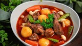 Phát hiện cách nấu Món Bò này ngon hơn cả BÒ KHO luôn | Beef Stew recipe