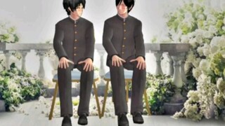 [Sakura Campus Simulator] Saya berharap suatu hari nanti saya bisa berpegangan tangan di bawah sinar