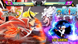 GAME NARUTO VS ONE PIECE MUGEN ANDROID TERBARU!! LUFFY GEAR 5 VS NARUTO BARYON | BEST CHARACTER