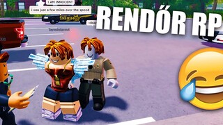 ROBLOX RP - RENDŐR LETTEM!!!🤣