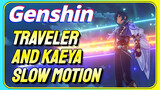 Traveler And Kaeya Slow motion
