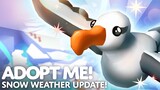ЁЯМия╕П NEW WEATHER AND SNOW PETS! ЁЯжн Snow Weather Update! тЭДя╕П Adopt Me! on Roblox