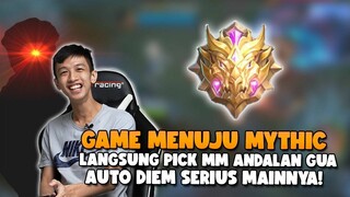 GAME MENUJU MYTIC.. LGSG PAKE MM ANDALAN BOSS!! (TINGGALIN LEOKOCE DI TIER BADAK)