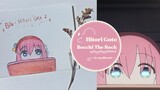 [GOUACHE PAINT] Hitori Gotou | Bocchi The Rock | Anime Drawing • Saydin Art