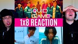 REACTING to *1x8 Squid Game* OUR FAVORITE IS GONE??!! (First Time Watching) TV Shows
