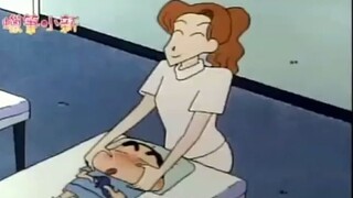 "Crayon Shin-chan" Hiroshi is massaged by a tough guy, and his expectations are shattered