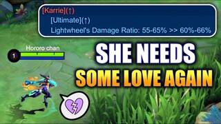 KARRIE BUFF IS GOOD? | MOBILE LEGENDS